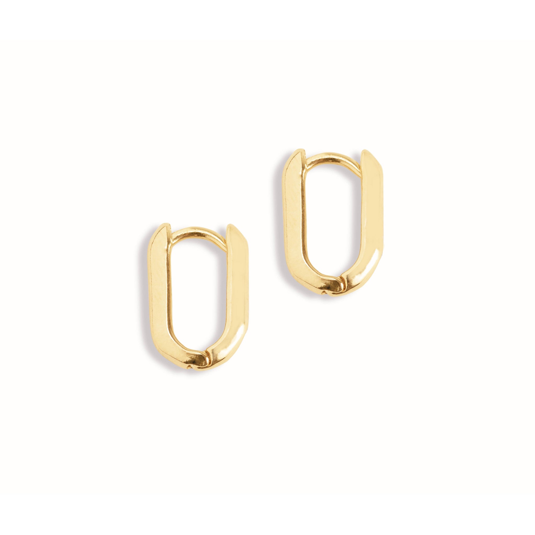 Views & Co. Oval Hoop Earrings Set