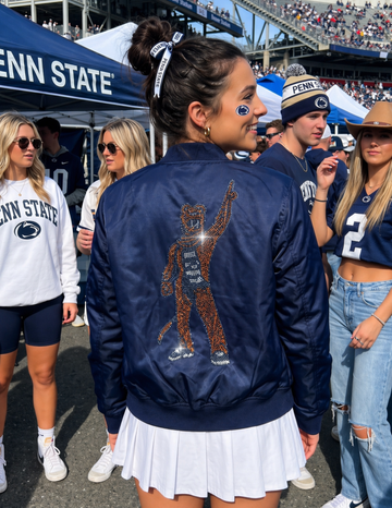 Penn State Full Body Mascot Navy Bomber