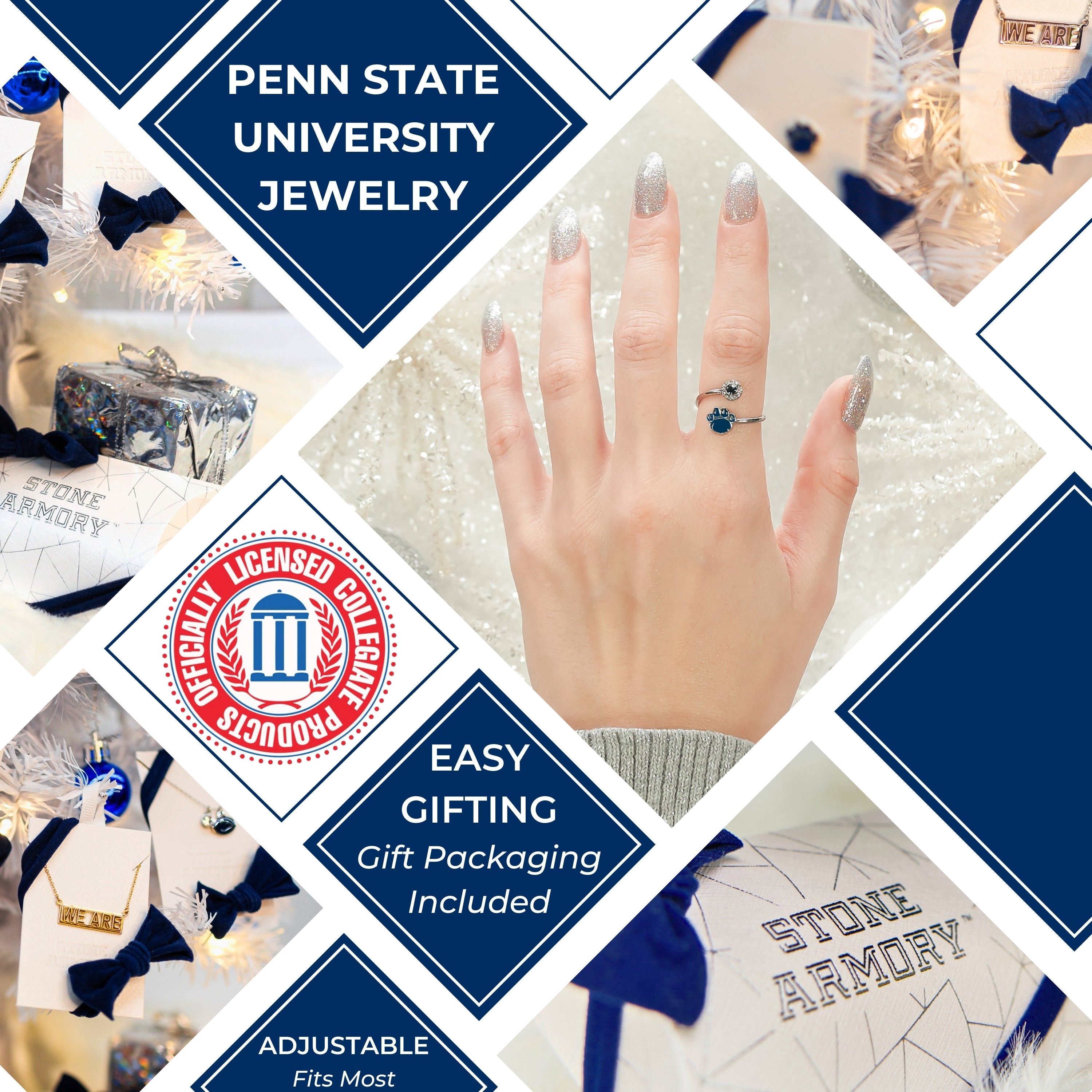 Penn State Paw Ring