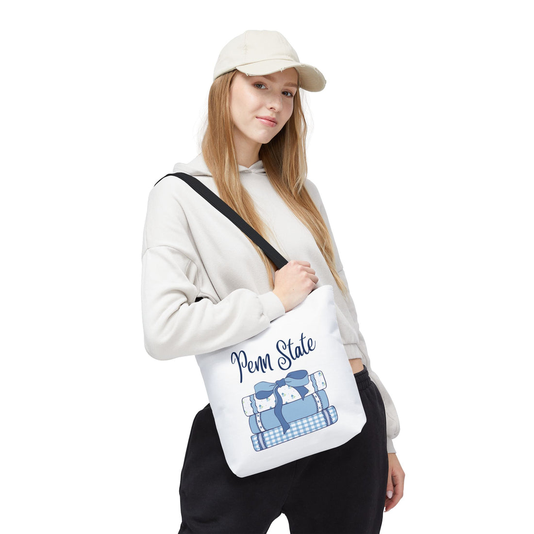 Customizable: Aesthetic Book Lover's Tote Bag, Ideal for College, Study, Shopping, Cute Canvas Bag, Gift for Student