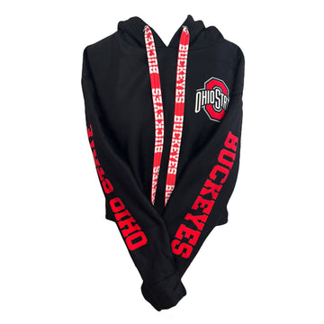 Ohio State OSU Buckeyes Furry Hoodie