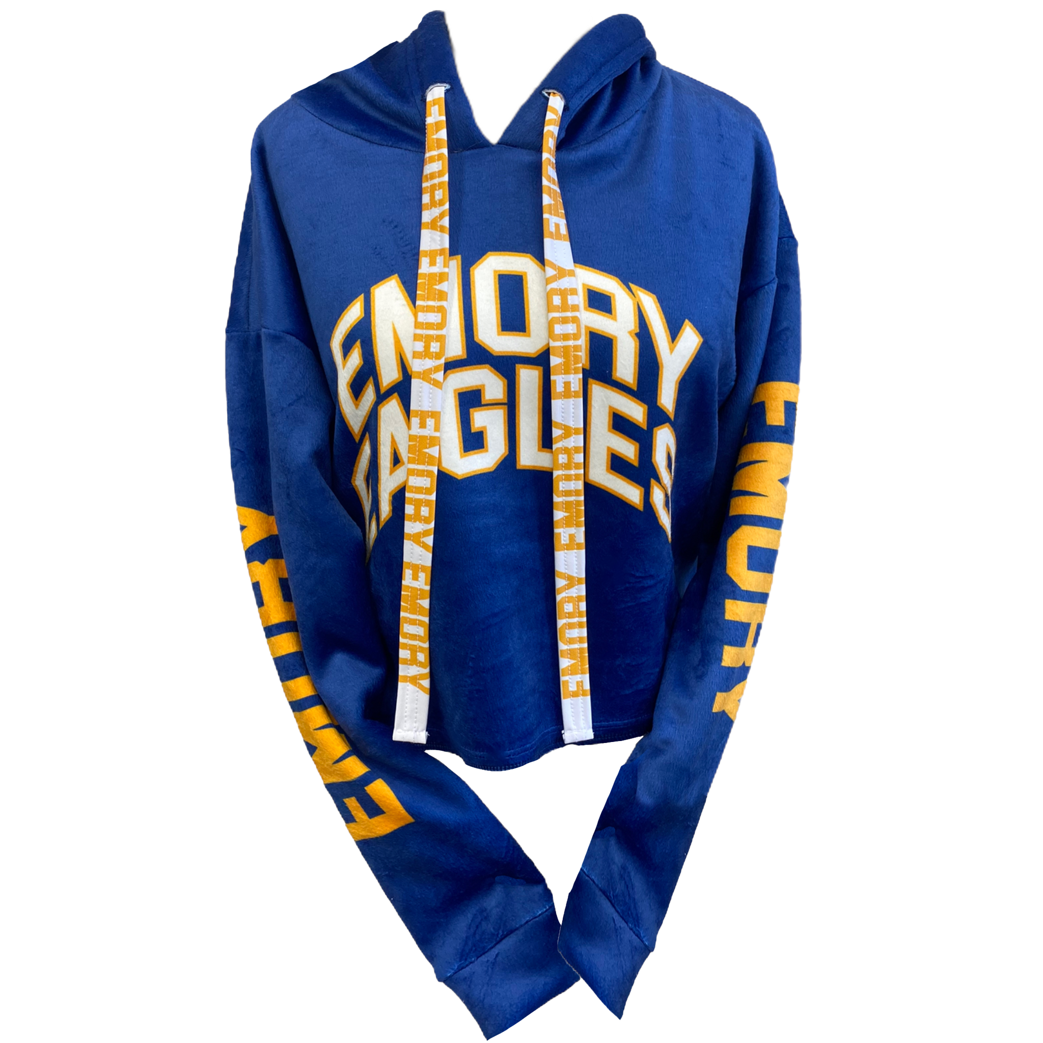Emory Varsity Furry Hoodie