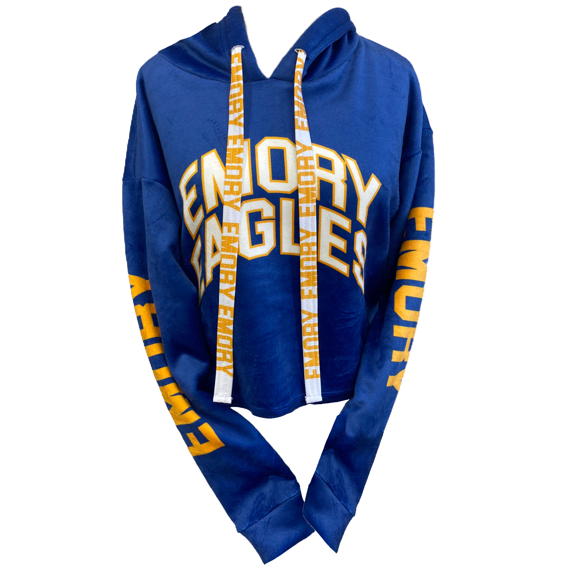 Emory Varsity Furry Hoodie