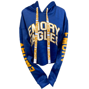 Emory Varsity Furry Hoodie