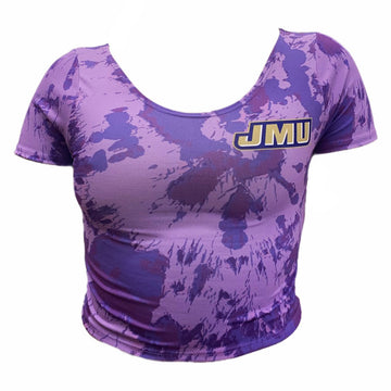 JMU Tie Dye Babydoll Tee
