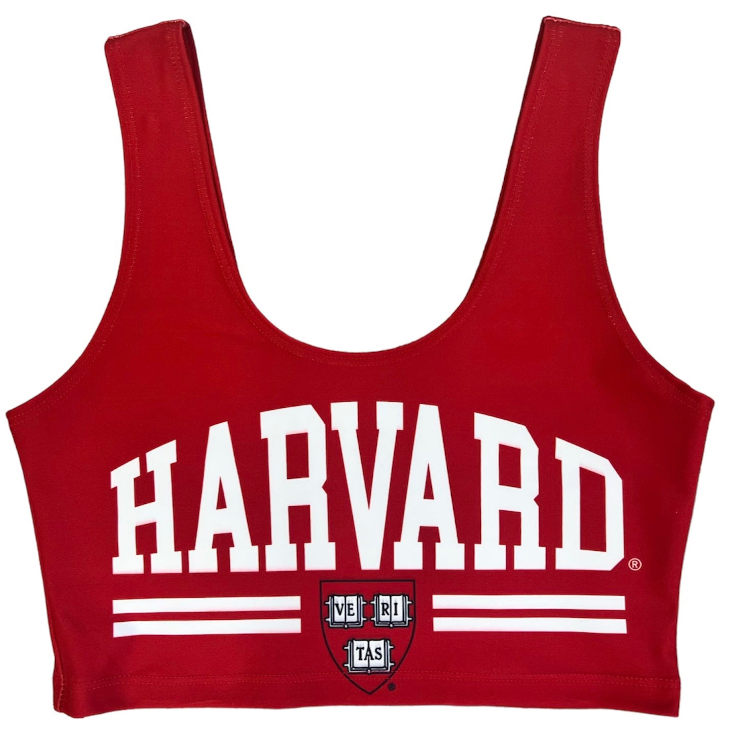 Harvard Crimson Crop Tank Top