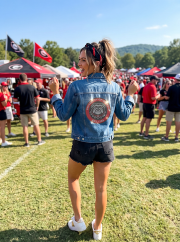 University of Georgia EST. 1785 Blue Denim Jacket