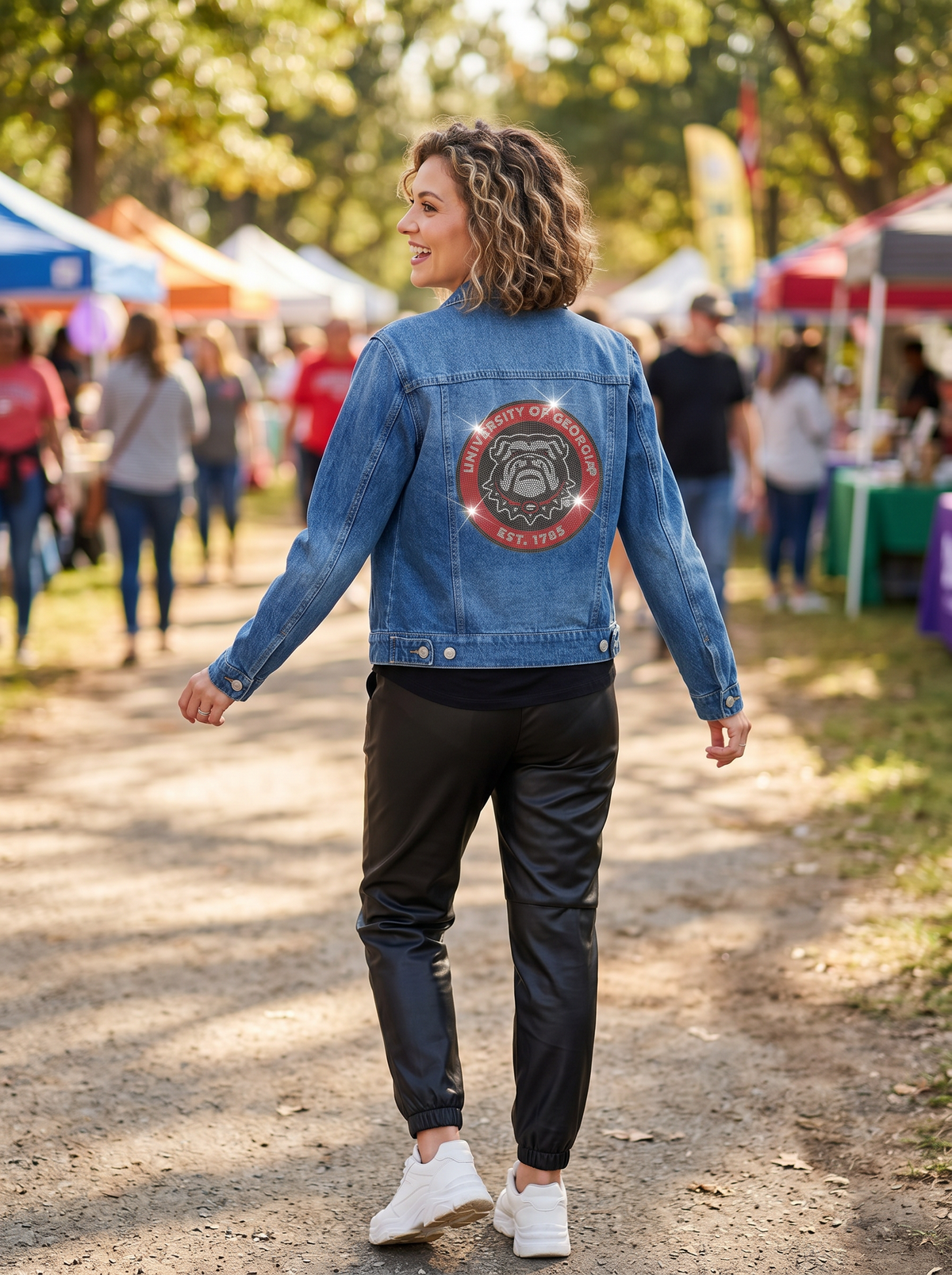 University of Georgia EST. 1785 Blue Denim Jacket