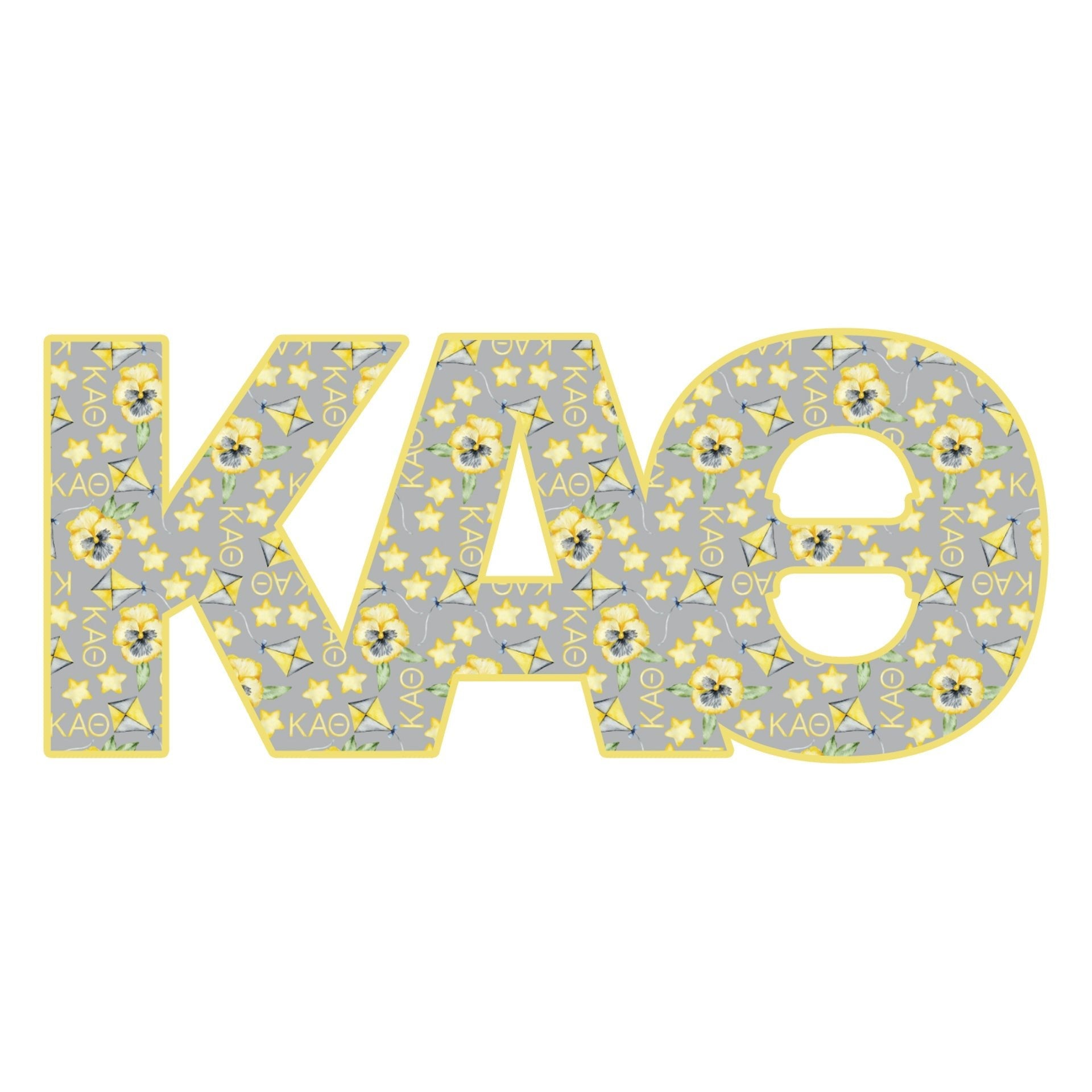 Kappa Alpha Theta Door Hanger