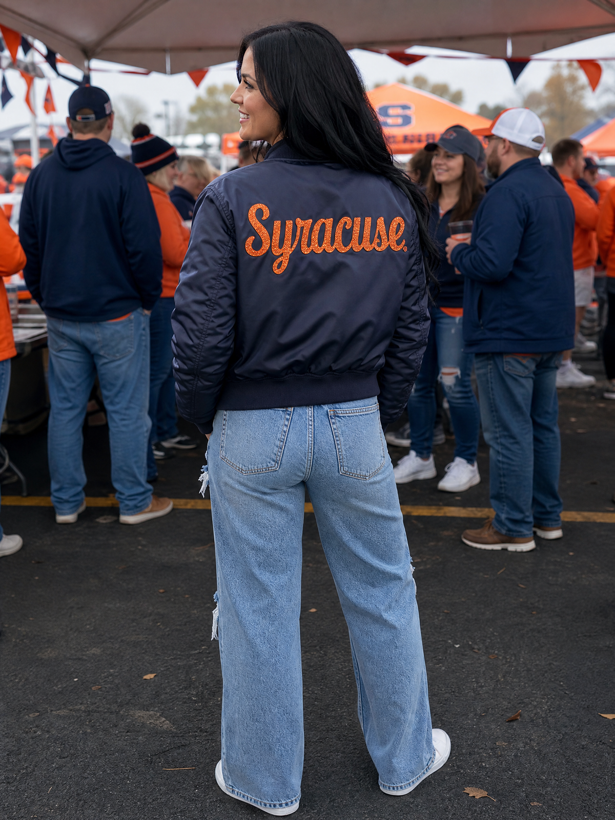 Syracuse University Script Navy Bomber