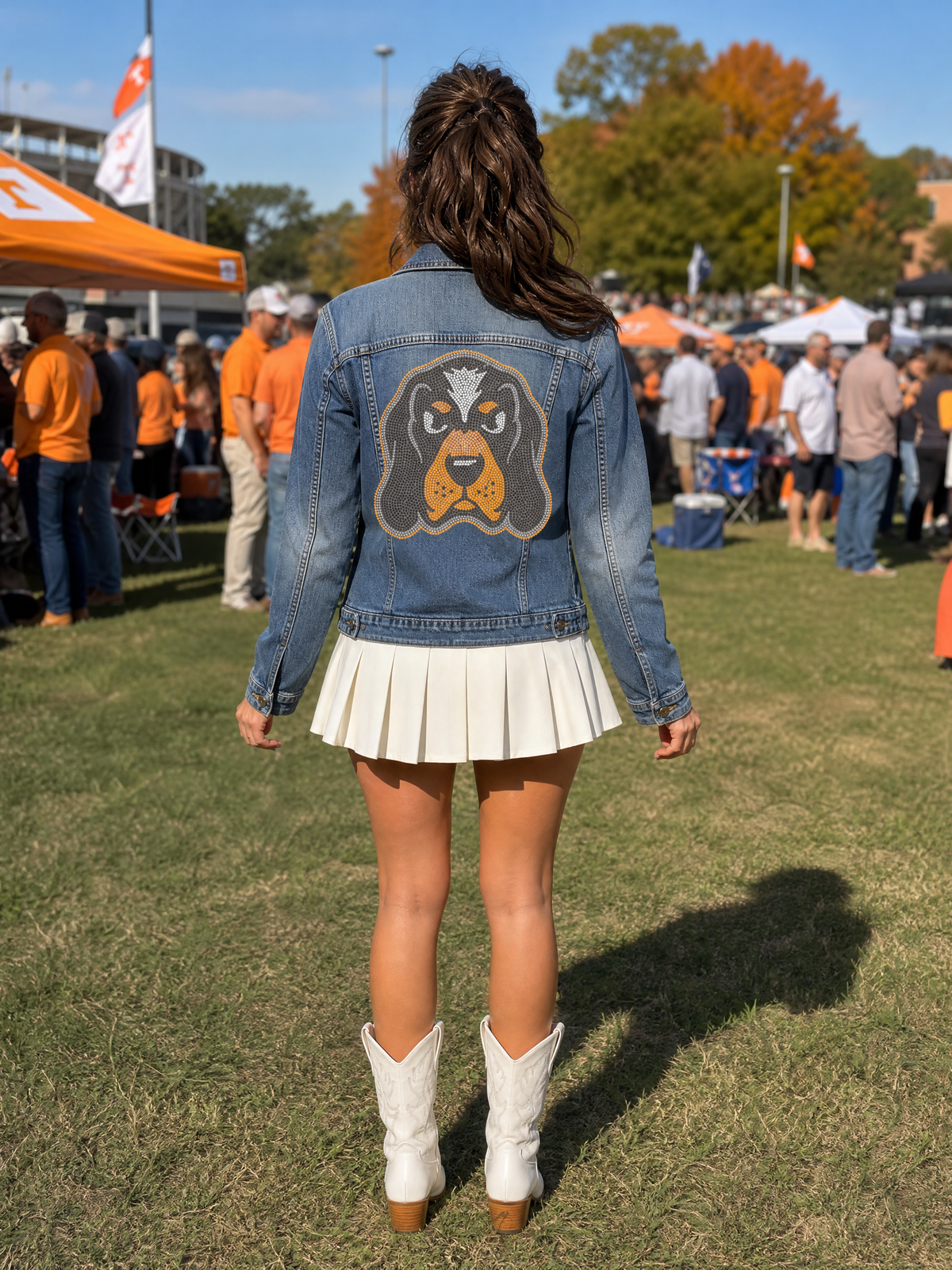 Tennessee Volunteers Smokey Blue Denim Jacket