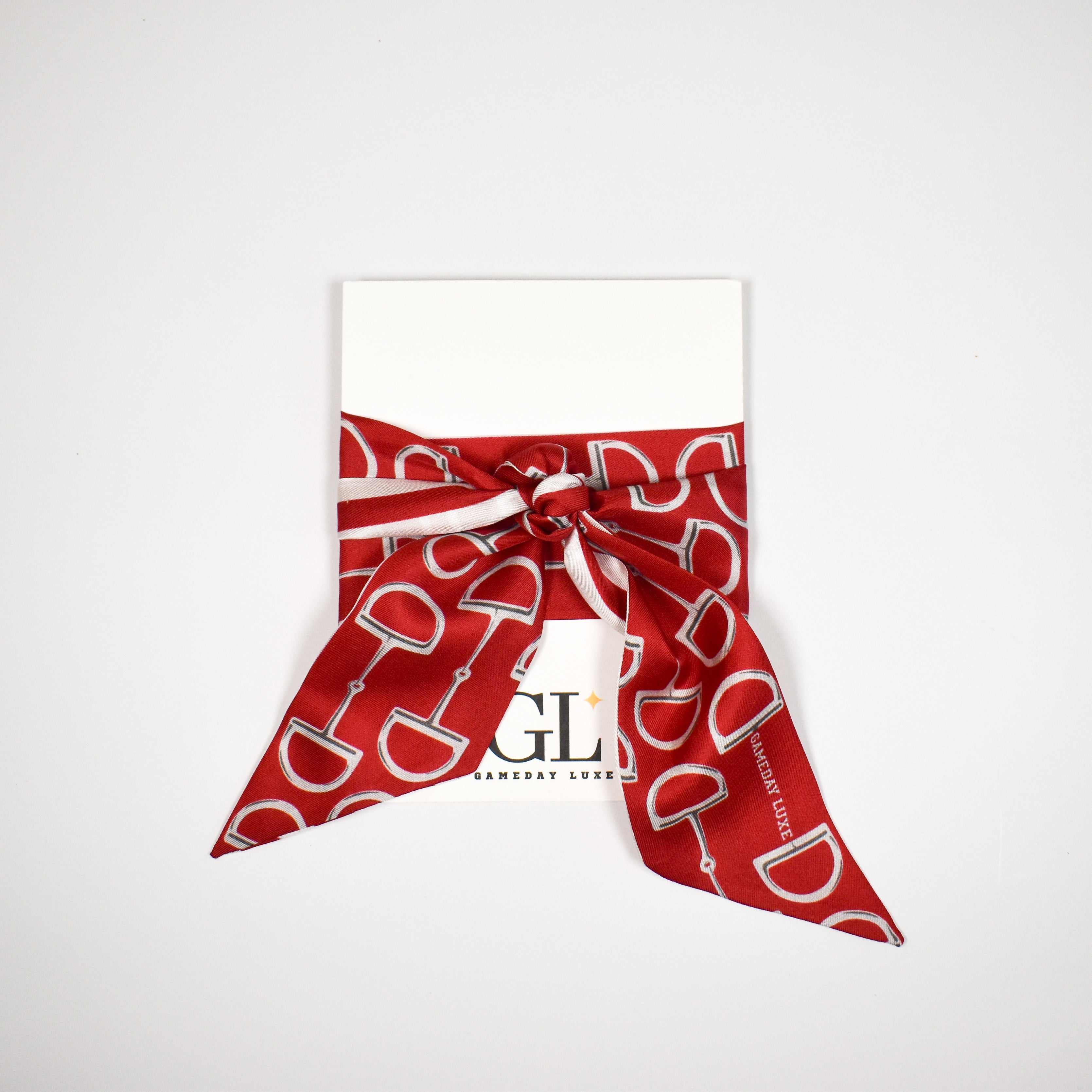 The Gameday Signature Scarf - Crimson And White