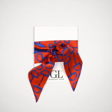 The Gameday Signature Scarf - Red And Royal Blue