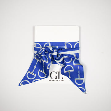 The  Gameday Signature Scarf-Royal Blue