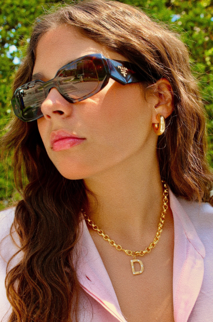Views & Co. Initial Rollo Necklace