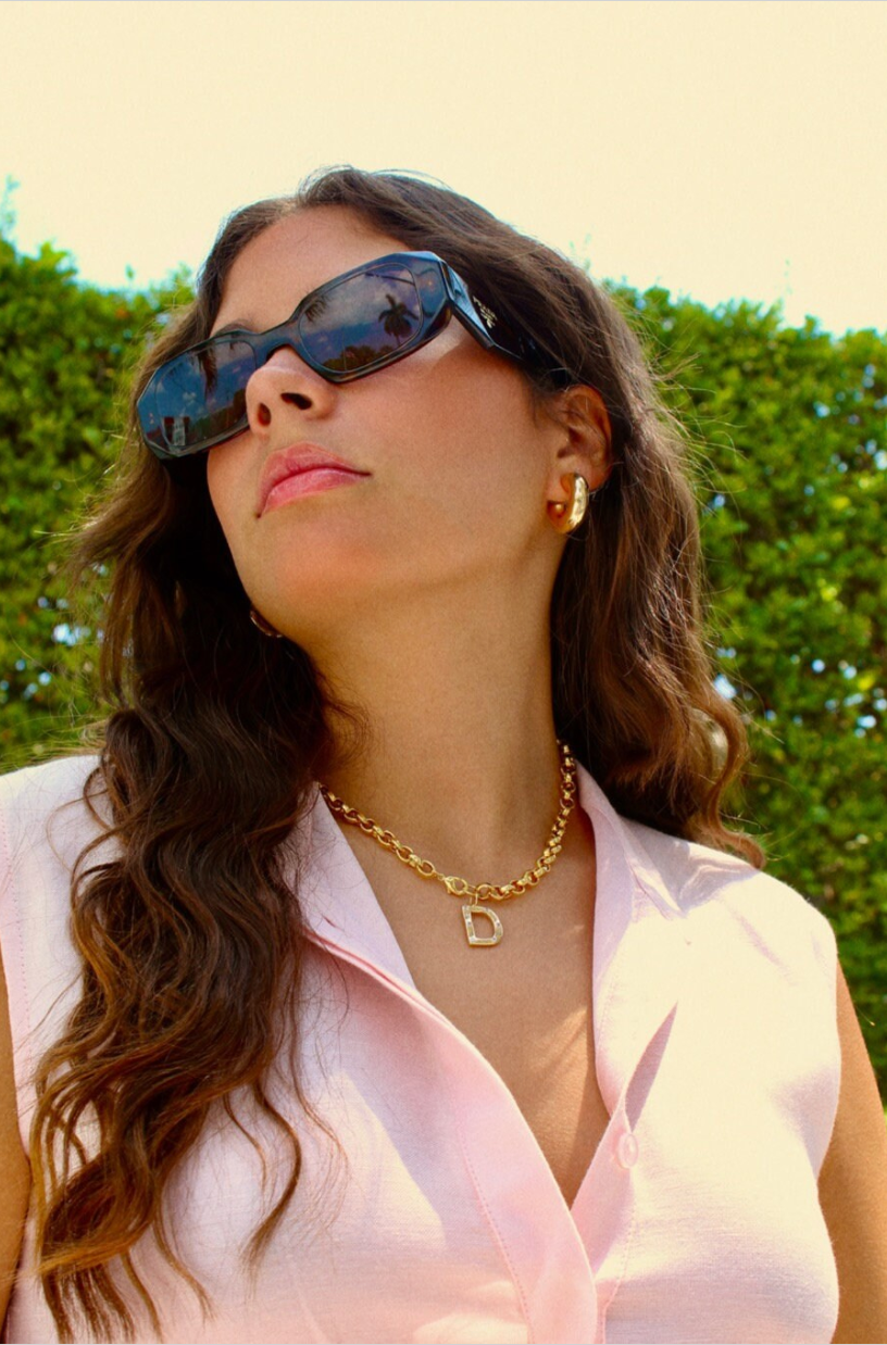 Views & Co. Initial Rollo Necklace