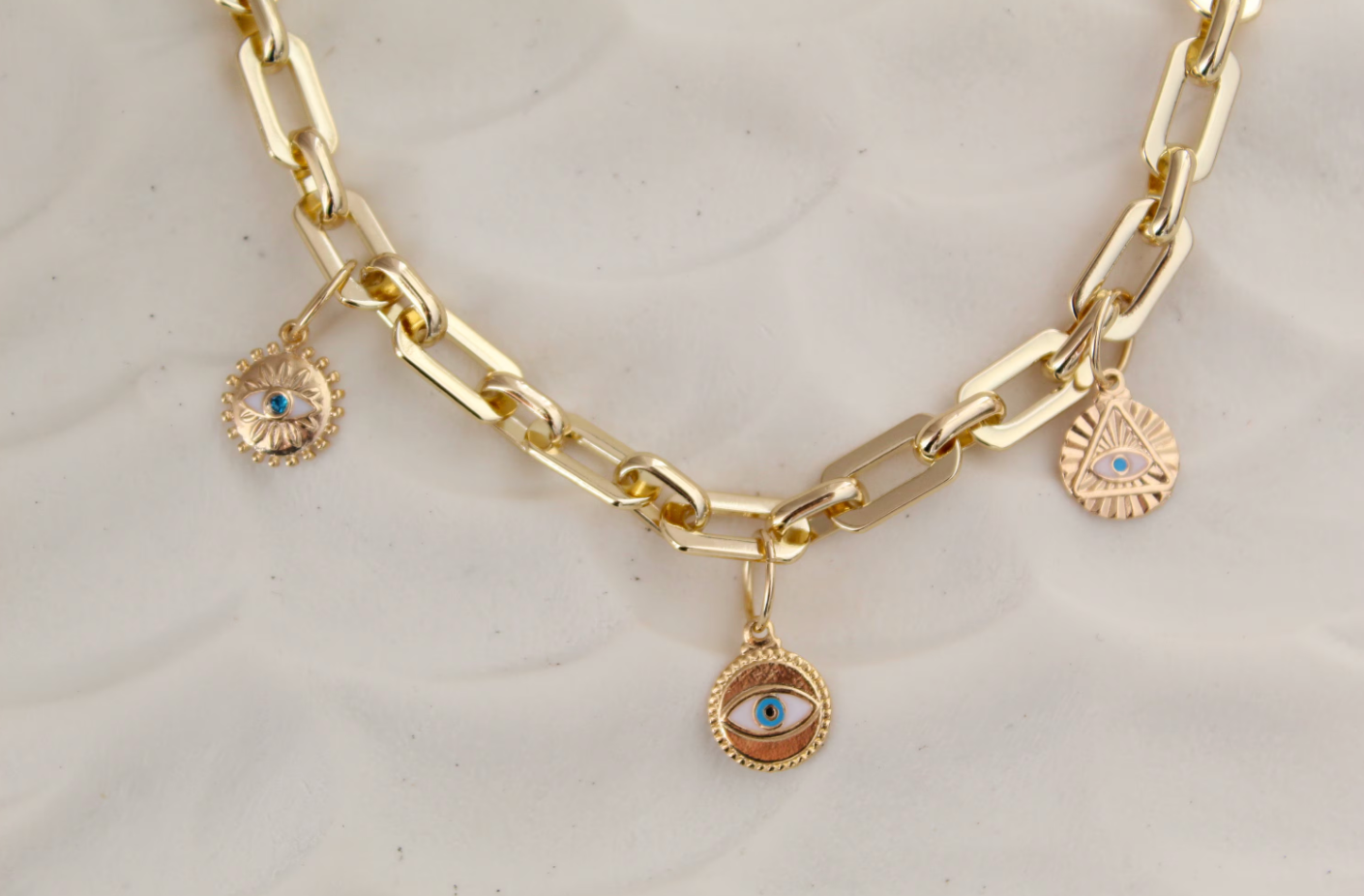 Views & Co. Gold Coin Medallion Necklace