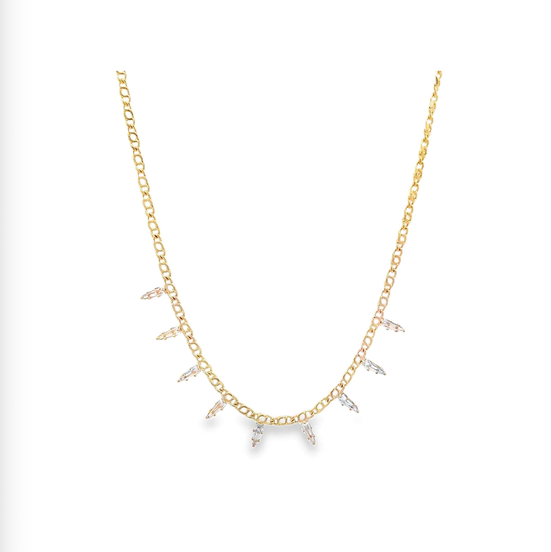 Views & Co. Farina CZ Necklace