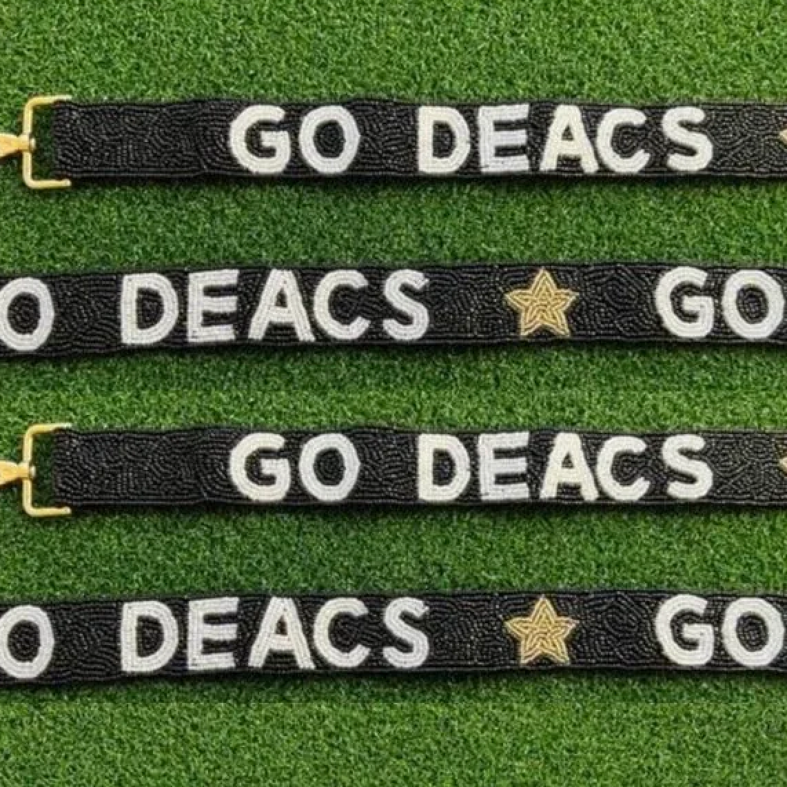 Wake Forest Beaded Purse Strap | Go Deacs Game Day Bag Strap