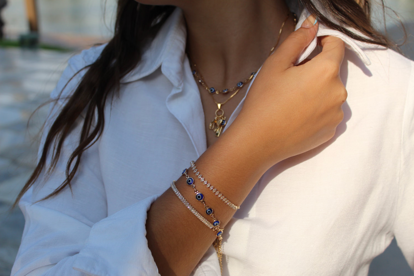 Views & Co. Evil Eye CZ Bracelets