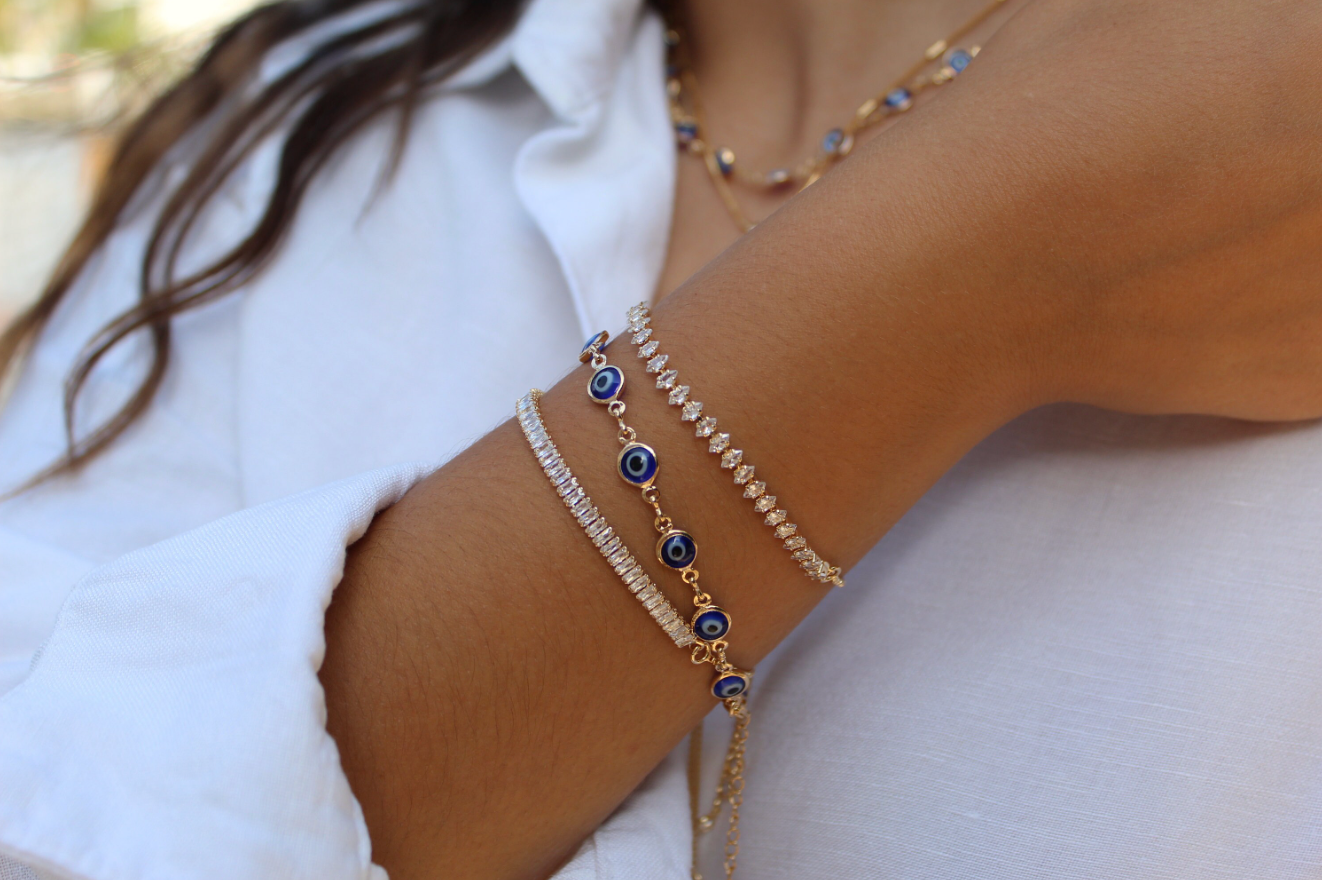 Views & Co. Evil Eye CZ Bracelets