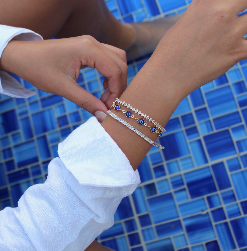 Views & Co. Evil Eye CZ Bracelets