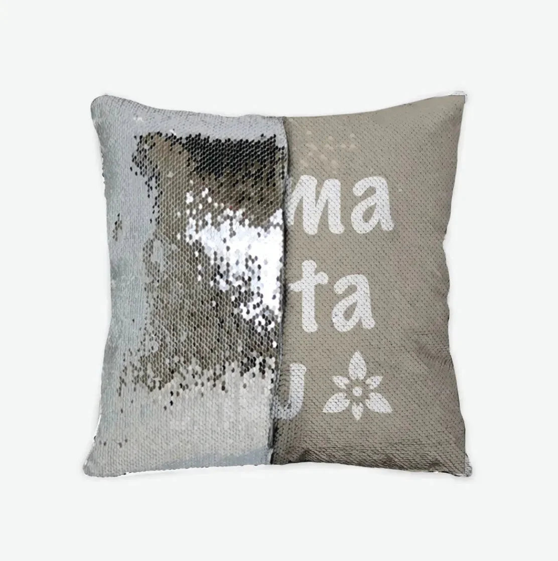 Sigma Delta Tau Sequin Pillow Cover