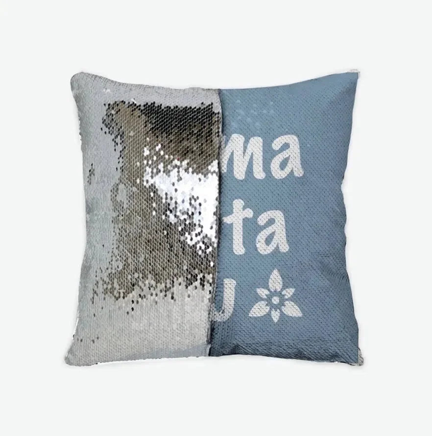 Sigma Delta Tau Sequin Pillow Cover