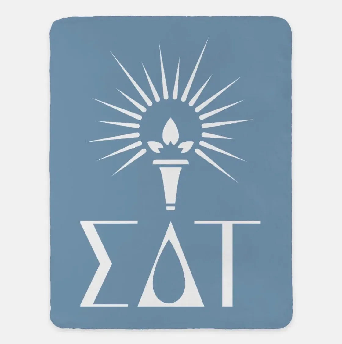 Sigma Delta Tau XL 60x80 Sherpa Throw Blanket