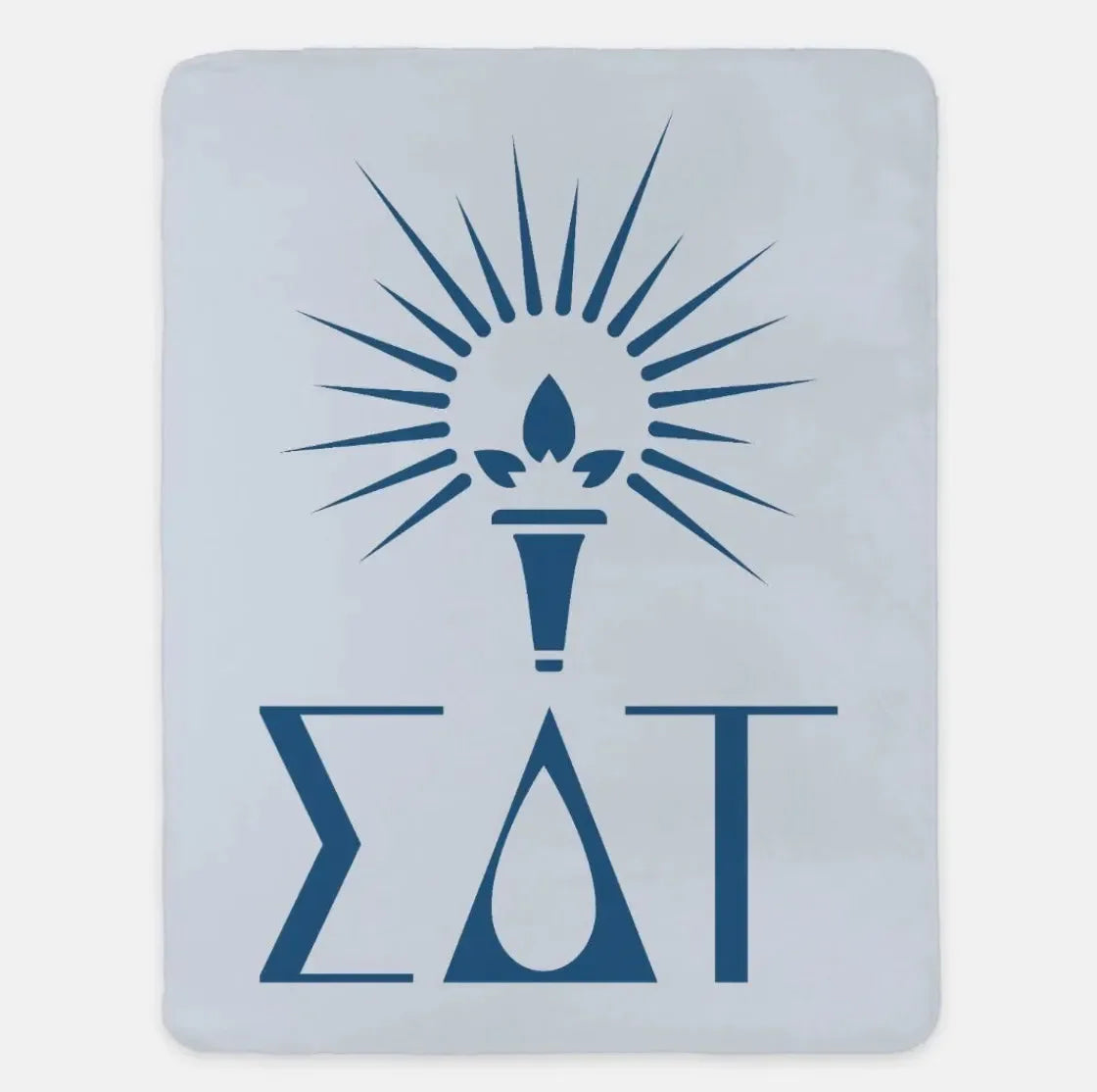 Sigma Delta Tau XL 60x80 Sherpa Throw Blanket
