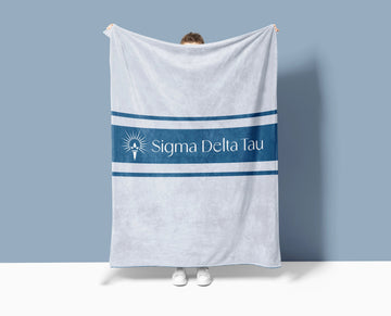 Sigma Delta Tau XL 60x80 Sherpa Throw Blanket - Traditional
