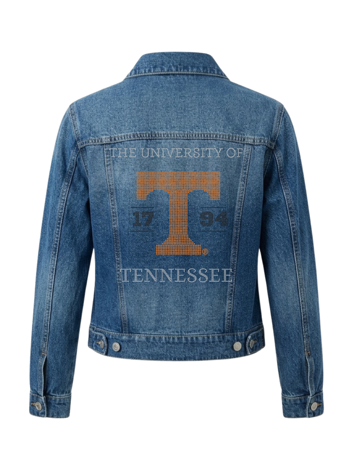 Tennessee Volunteers EST. 1794 Blue Denim Jacket
