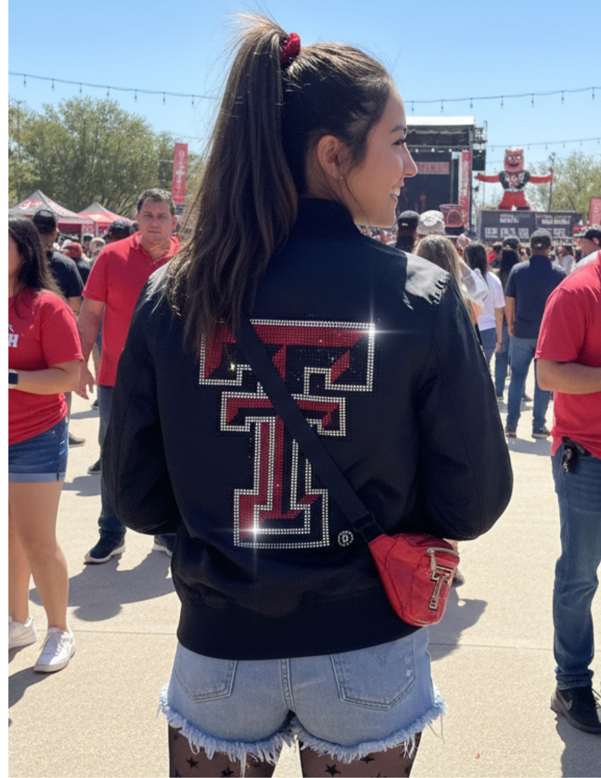 Texas Tech Double T Black Bomber