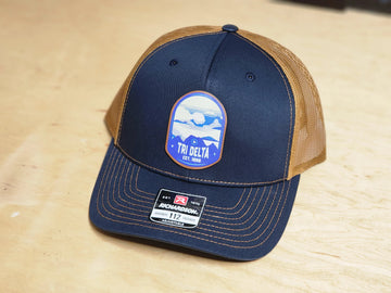 Tri Delta Richardson 112 UV Print Leatherette Patch Trucker Hat - Ventura