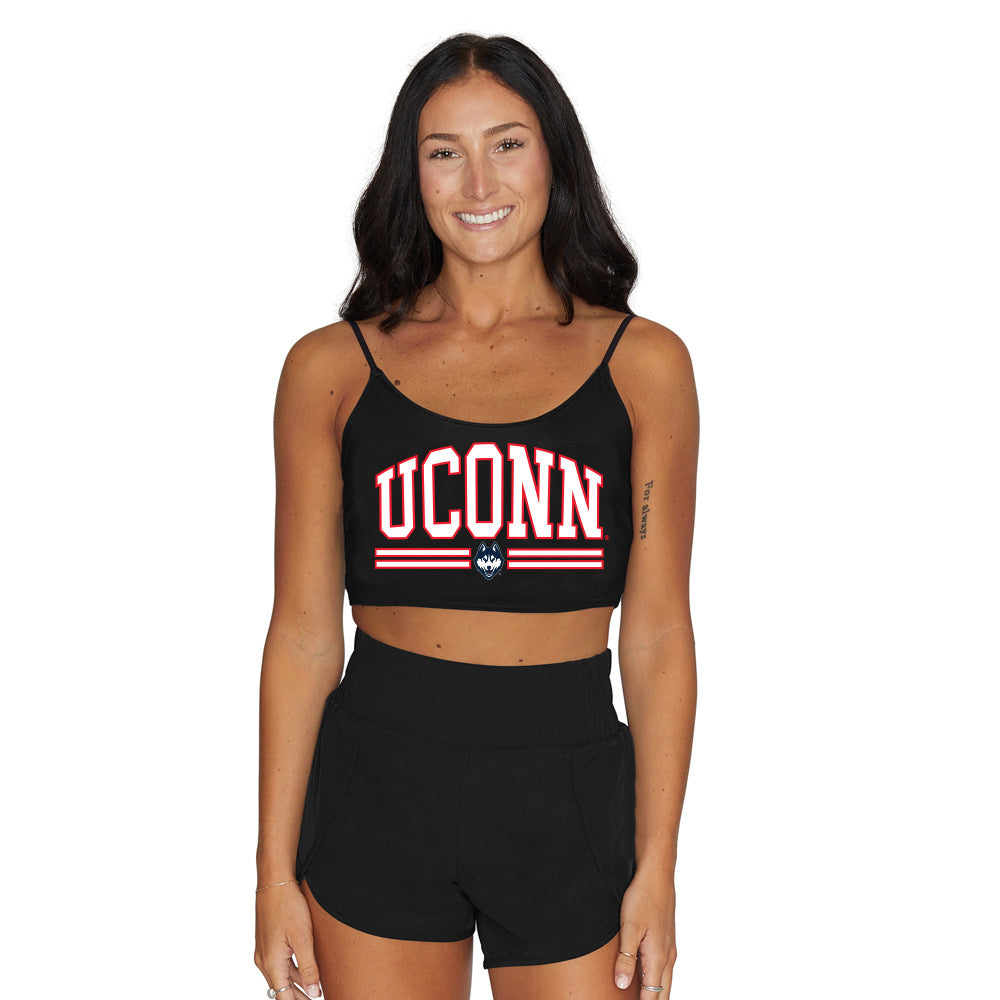 UConn Black Spaghetti Tank