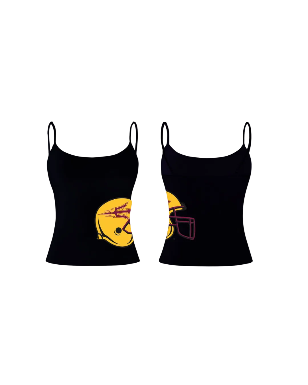 sun devils football helmet tank