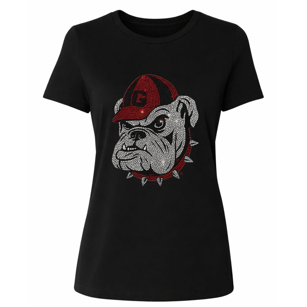 University of Georgia G Bulldog Black Crewneck T-Shirt