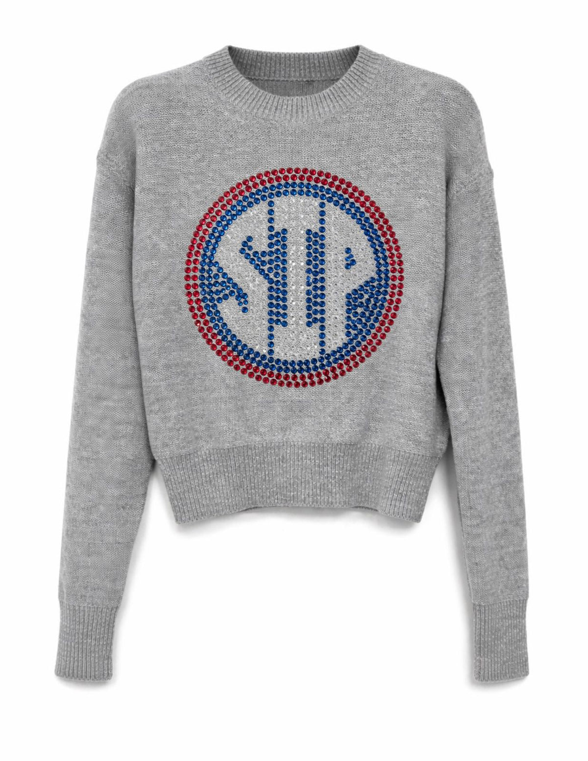 University of Mississippi SIP Decal Gray Crewneck Sweater
