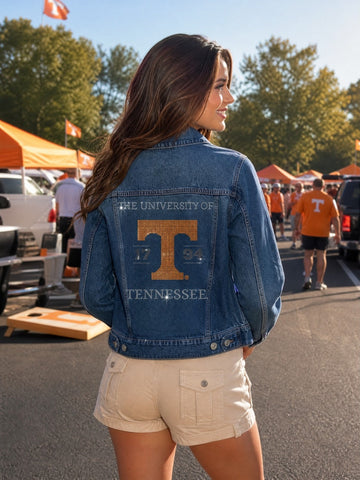 Tennessee Volunteers EST. 1794 Blue Denim Jacket