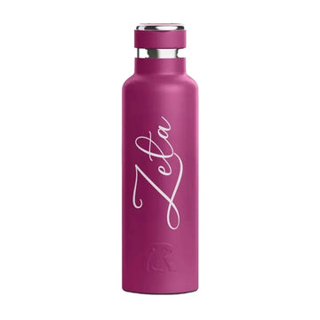 Zeta Tau Alpha RTIC 20 oz Journey Ceramic Lined Water Bottle Tumbler - Script