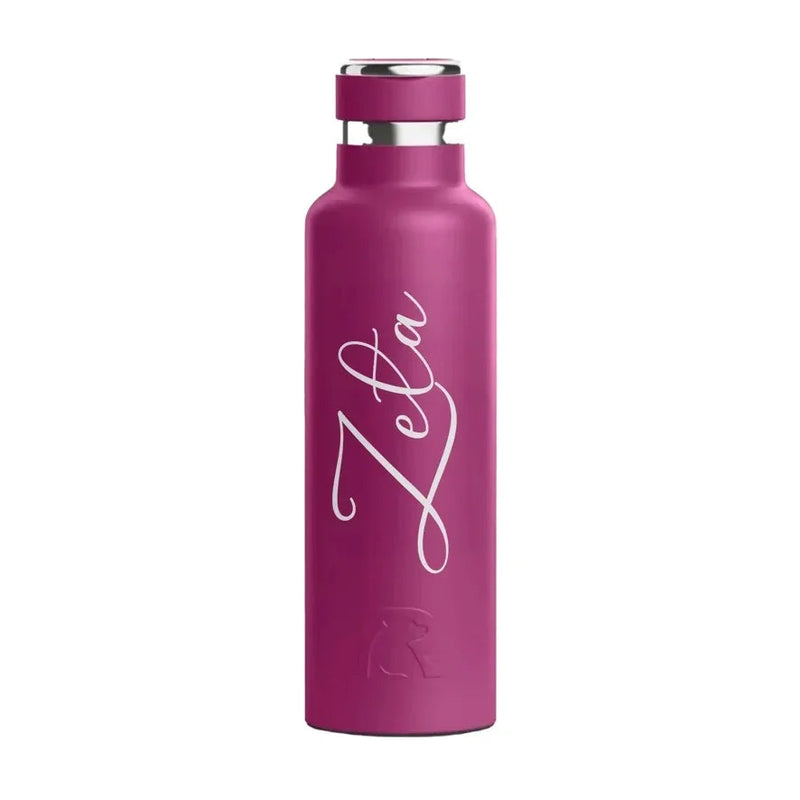 Zeta Tau Alpha RTIC 20 oz Journey Ceramic Lined Water Bottle Tumbler - Script
