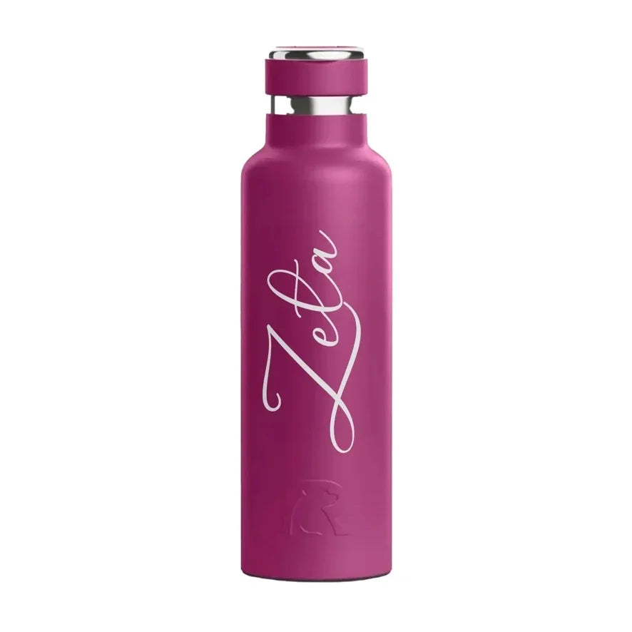 Zeta Tau Alpha RTIC 20 oz Journey Ceramic Lined Water Bottle Tumbler - Script