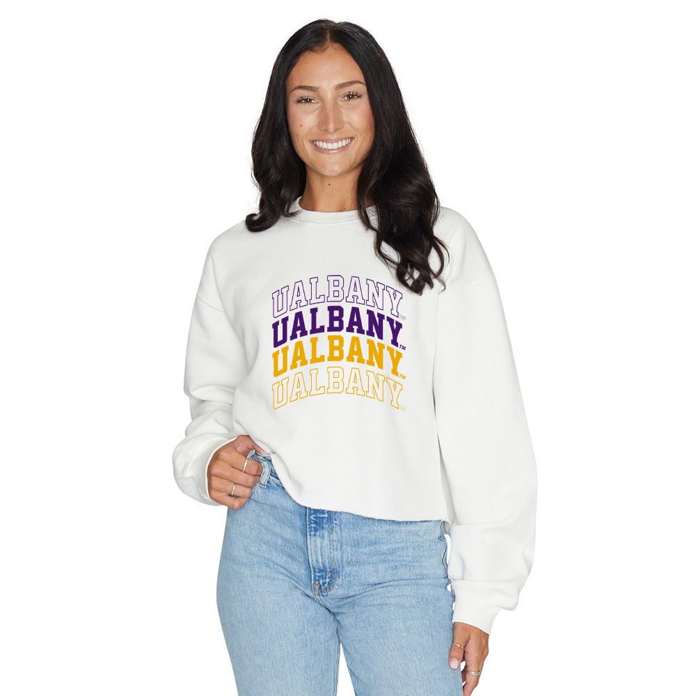 University at Albany Repeat Crewneck