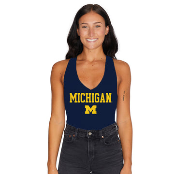 University of Michigan Navy Bodysuit