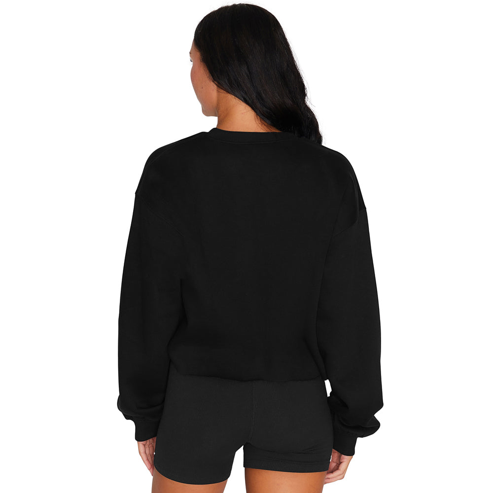 Indiana Hoosiers Black Crewneck