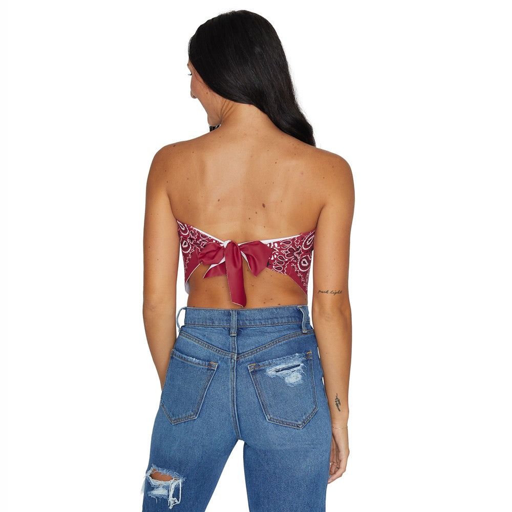 UMass Bandana Top