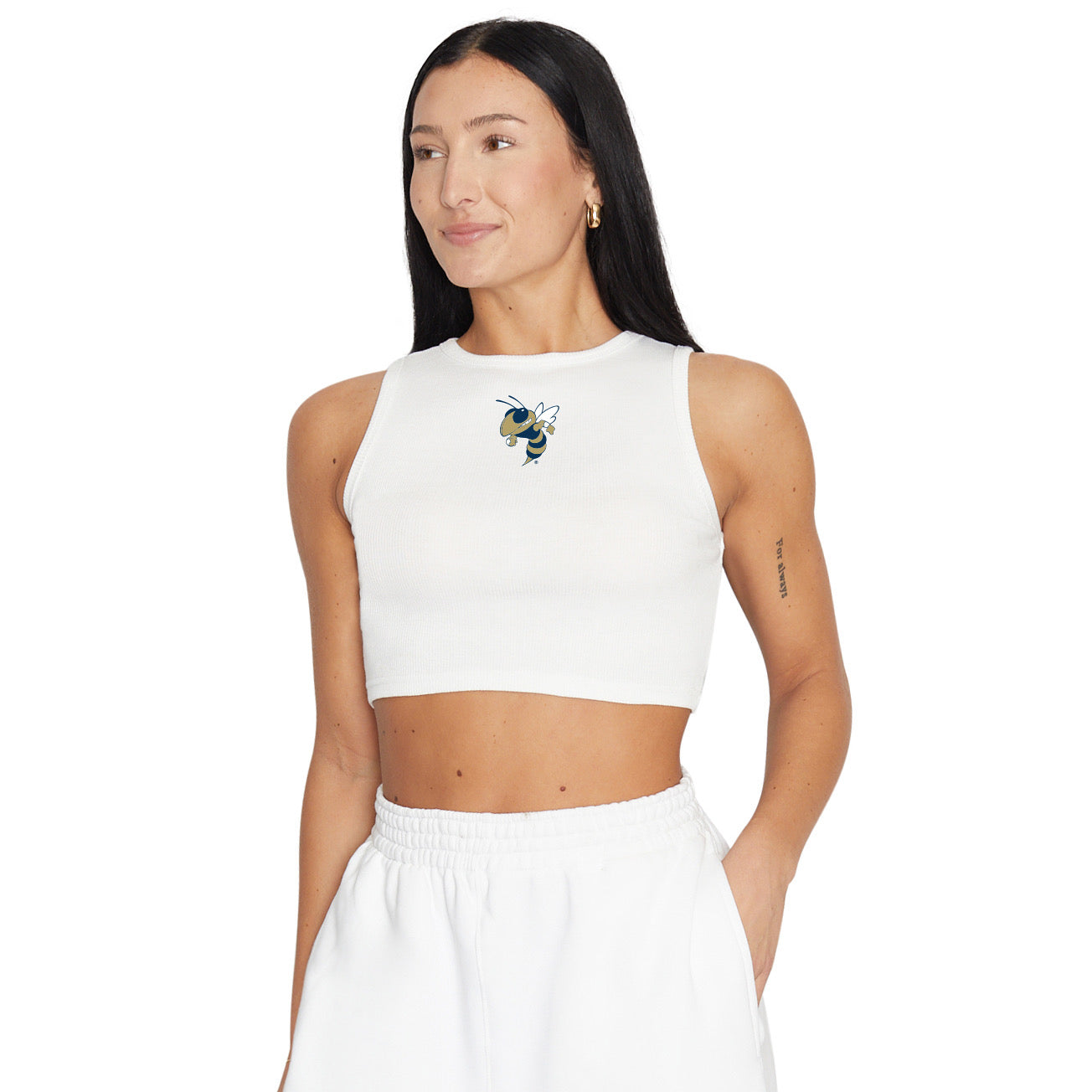 Georgia Tech Touchdown Ribbed Tank