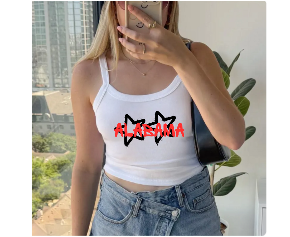 Customizable: Two Star Graffiti tank