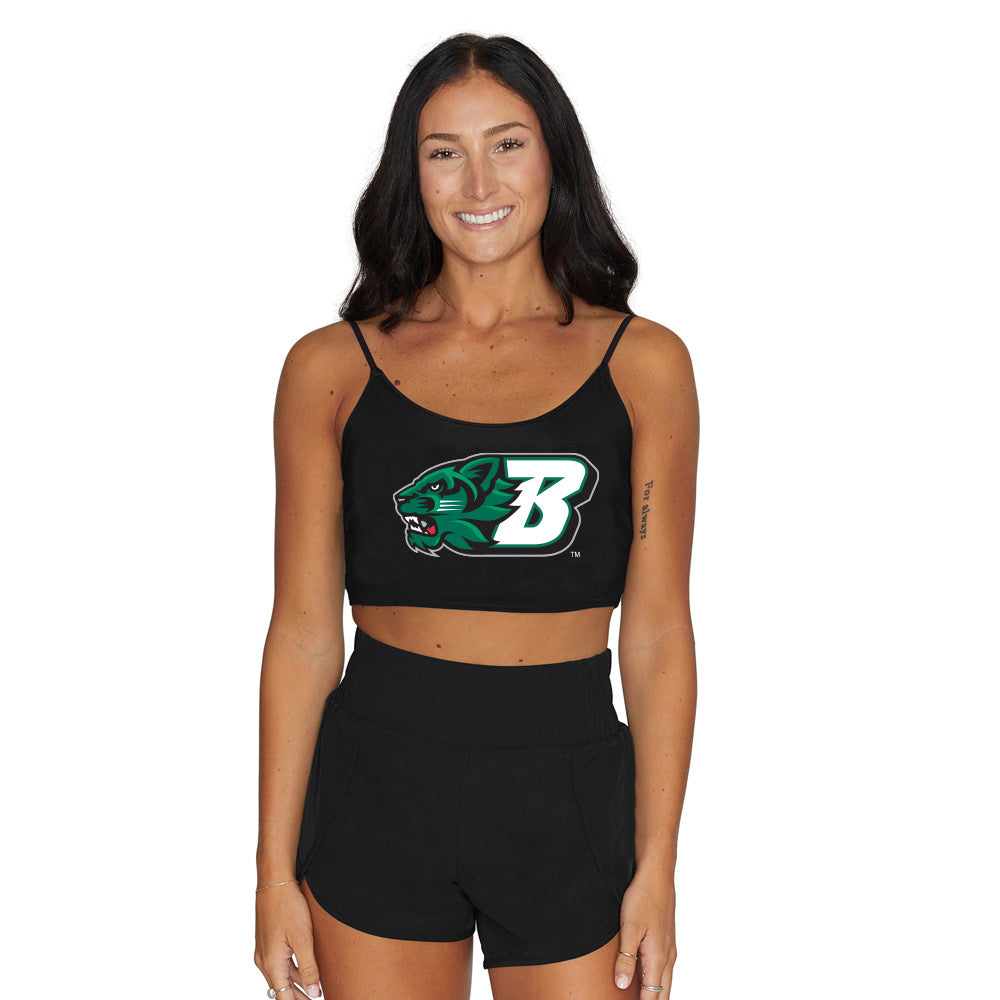 Binghamton Bearcats Black Spaghetti Tank