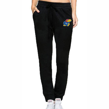 Kansas Jayhawks Black Joggers
